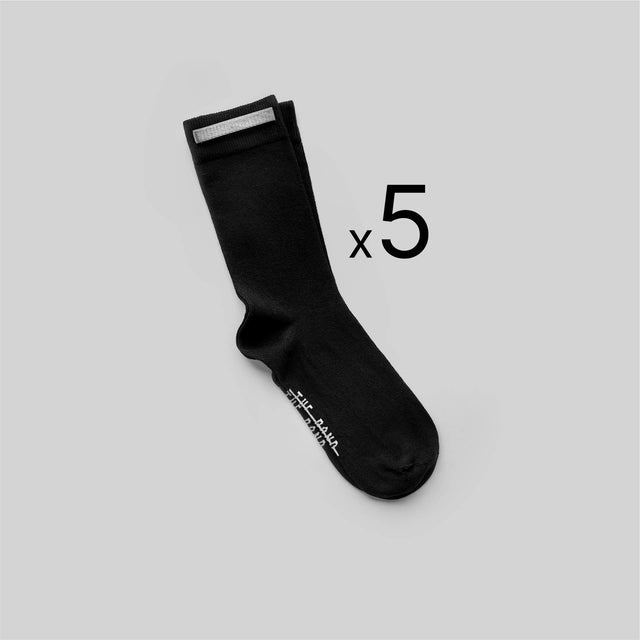 Tone in Tone - Black 5-pack